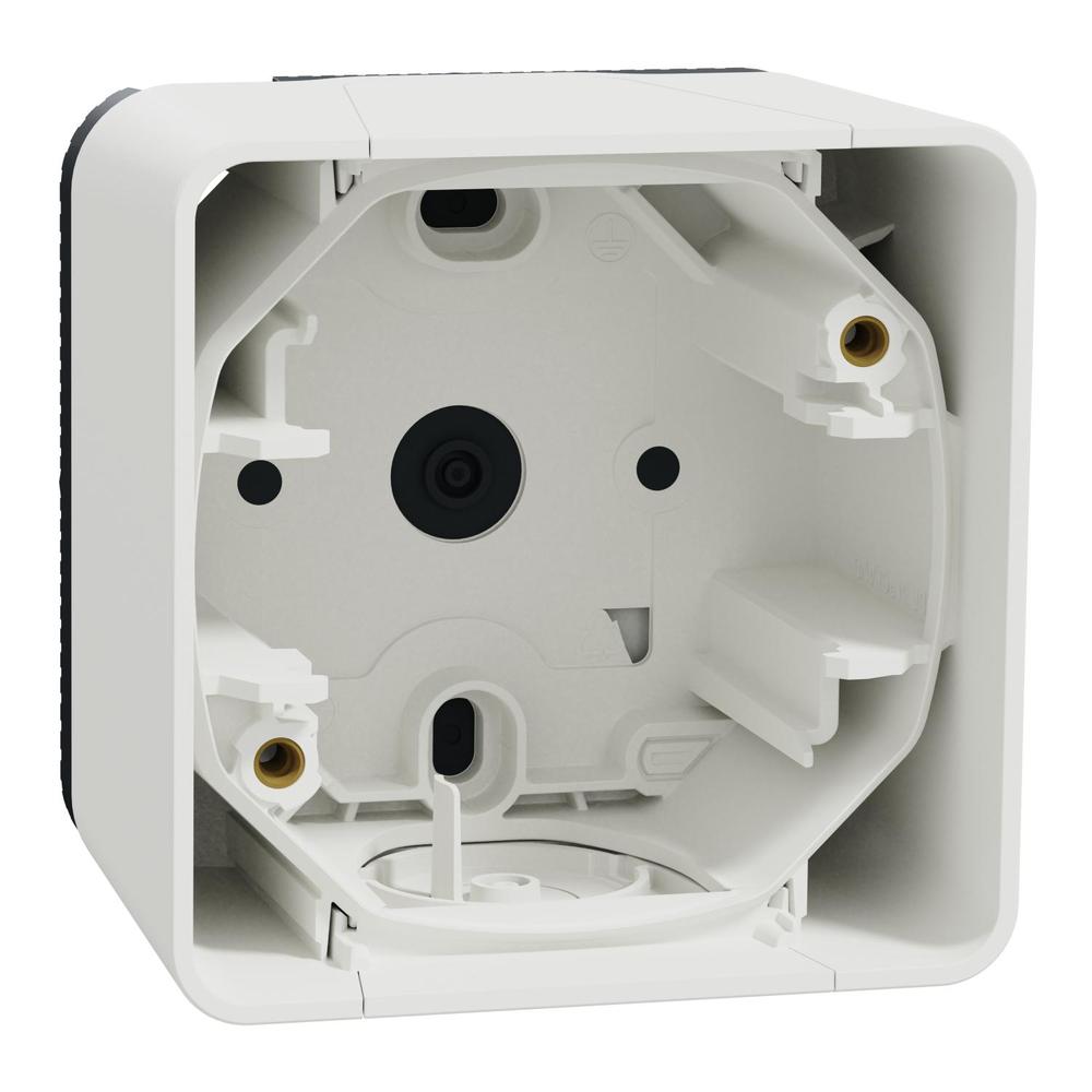 Mureva Styl - Povrchová instalační krabice 1 násobná, IP55 Bílá
