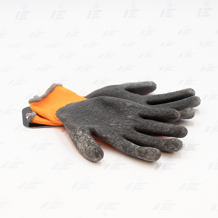 rukavice pracovní, izolované, s texturou akrylové s latexovým povlakom, 10 