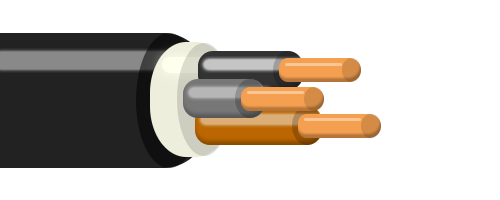 Kabel CYKY-O  3  x  1,5