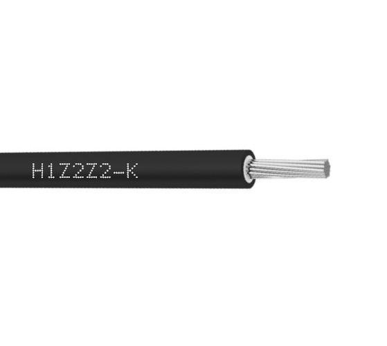 Solární kabel H1Z2Z2-K 1x4 černá