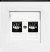 Datové zásuvky Levit ABB