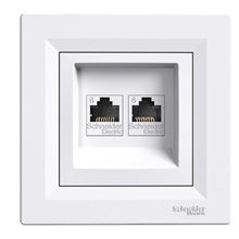 Datové zásuvky Schneider Asfora