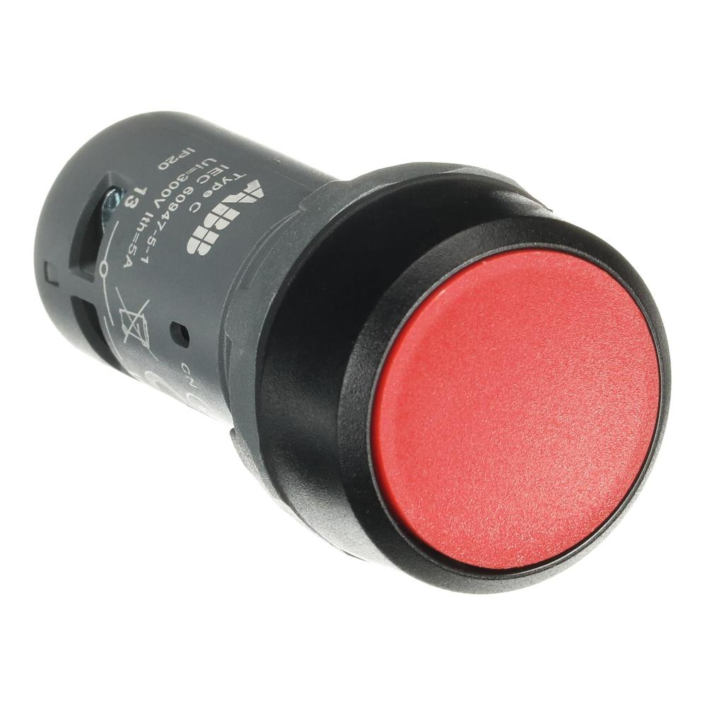 1SFA619100R1071 CP1-10R-11 Tlačítko červené, neprosv.