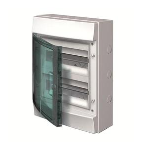 1SLM006500A2214 Rozvodnice na povrch MISTRAL65H průhledná dvířka  24M,bez.N/PE,750°C