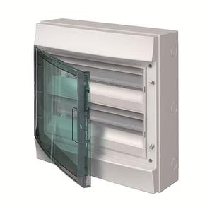 1SLM006500A2215 Rozvodnice na povrch MISTRAL65H průhledná dvířka  36M 2R,bez.N/PE,750°C