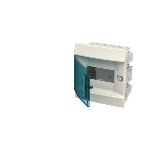 1SLM004100A1201 Rozvodnice zapuštěná IP41/6M, Mistral41F bez. N/PE, průhledná dvířka