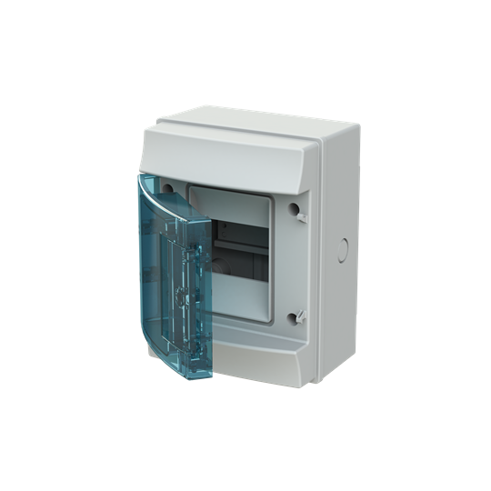 1SL1200A00 Rozvodnice nástěnná IP65/4M, Mistral65 bez N/PE, průhledná dvířka