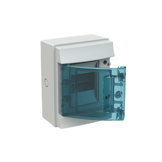 1SL1200A00 Rozvodnice nástěnná IP65/4M, Mistral65 bez N/PE, průhledná dvířka