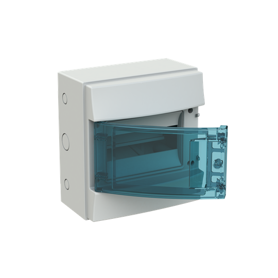 1SLM006501A1201 Rozvodnice nástěnná IP65/8M, Mistral65 vč. N/PE, průhledná dvířka