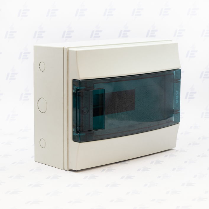 1SLM006501A1202 Rozvodnice nástěnná IP65/12M, Mistral65 vč. N/PE, průhledná dvířka