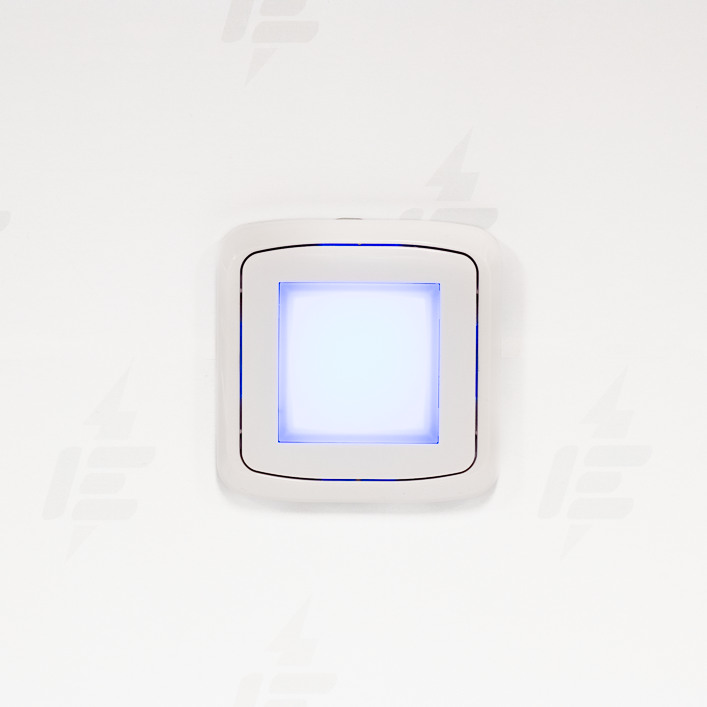Přístroj osvětlení signalizačního a orientačního s LED, světlo modré