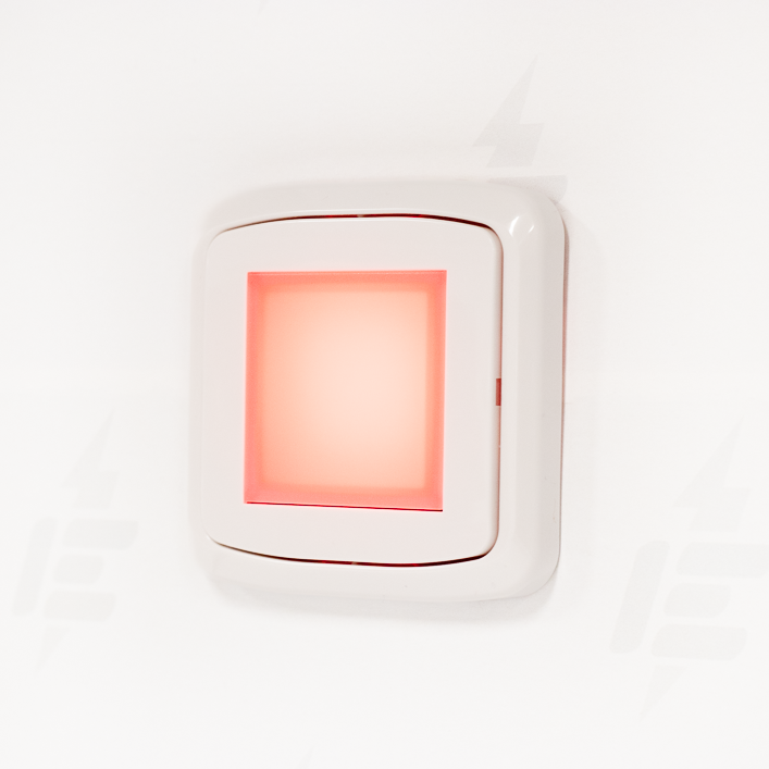 Přístroj osvětlení signalizačního a orientačního s LED, světlo červené