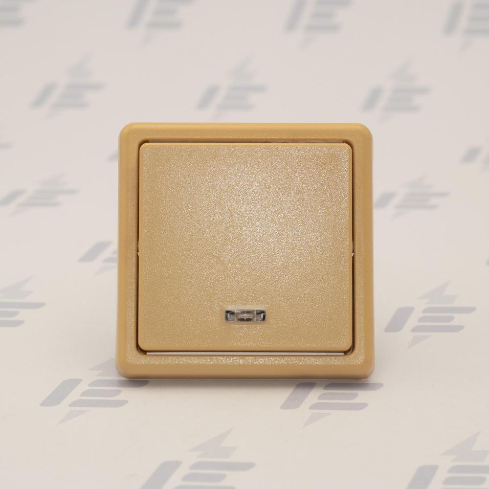 3553-27289 D2 Přepínač střídavý, s orientační doutnavkou, řazení 6So