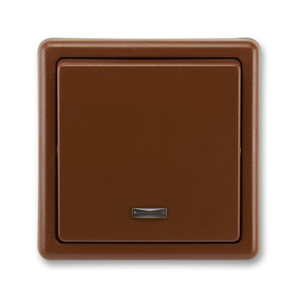 Přepínač střídavý, s orientační doutnavkou, řazení 6So