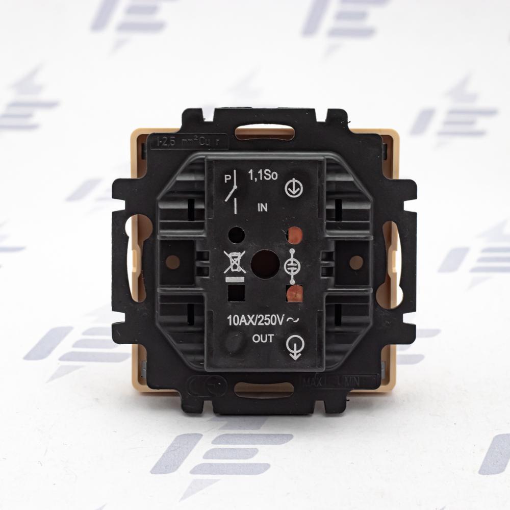 3557G-A01340 C1 Spínač jednopólový, řazení 1, s krytem