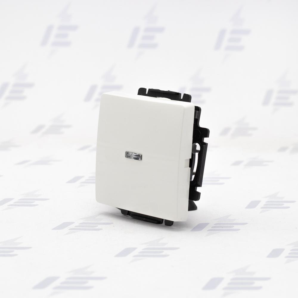 3557G-A91342 B1 Ovládač tlačítkový zapínací, s průzorem, řazení 1/0So, 1/0S, s krytem