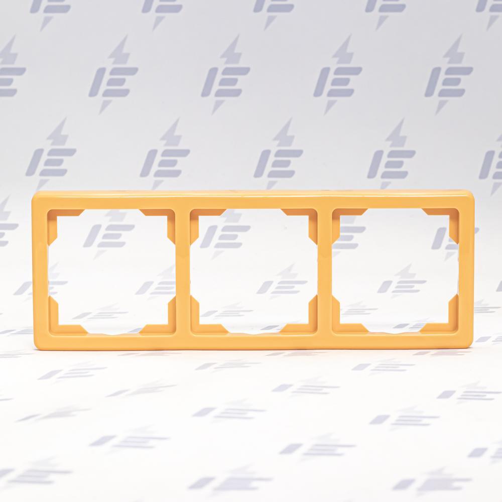3901G-A00030 D1 Rámeček trojnásobný, pro vodorovnou i svislou montáž