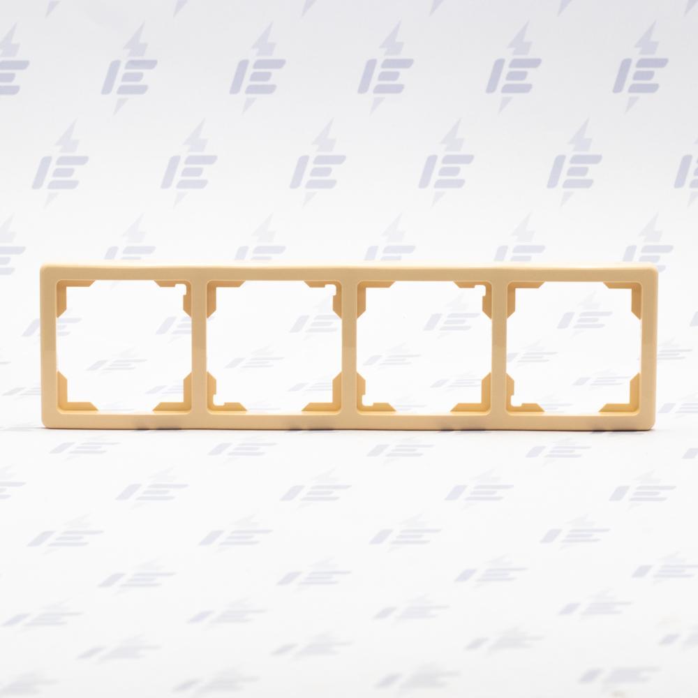 3901G-A00040 C1 Rámeček čtyřnásobný, pro vodorovnou i svislou montáž