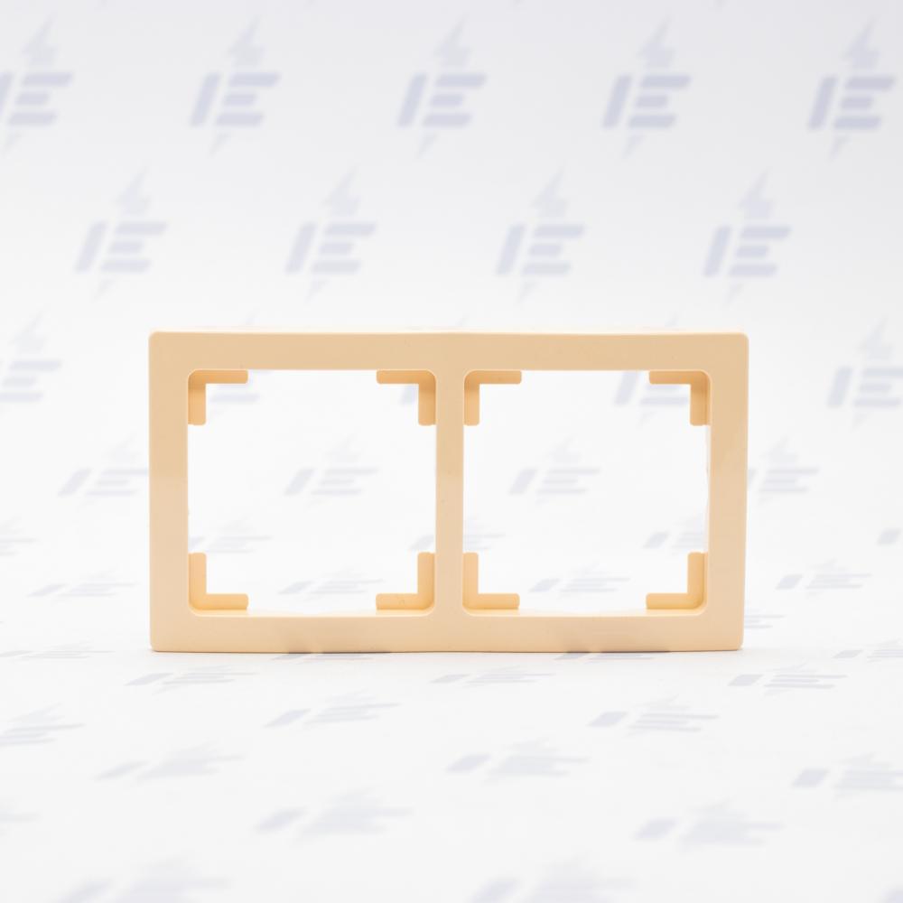 3901J-A00020 C1 Rámeček dvojnásobný, pro vodorovnou i svislou montáž