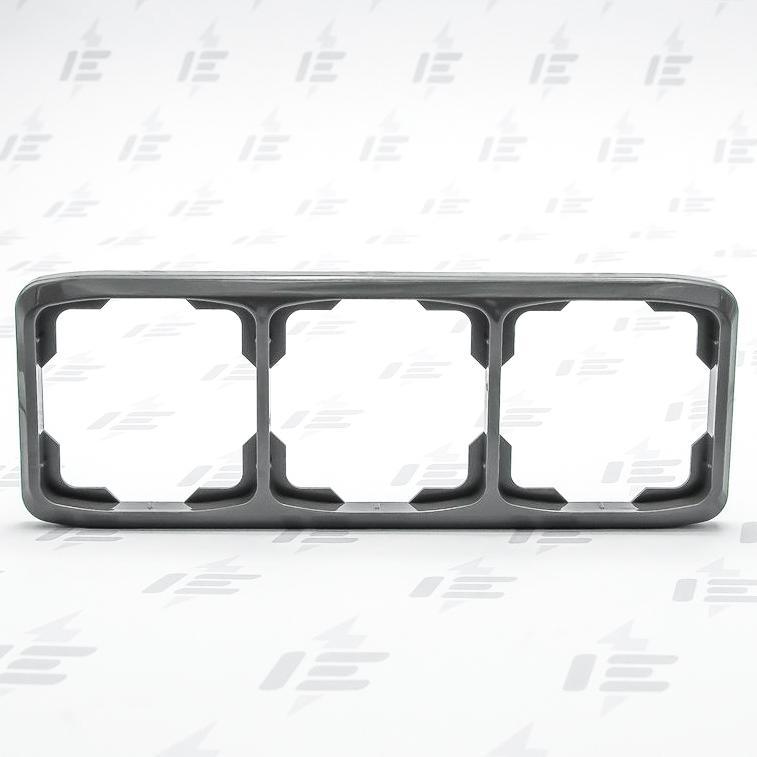 3901A-B30 S2 Rámeček trojnásobný, vodorovný