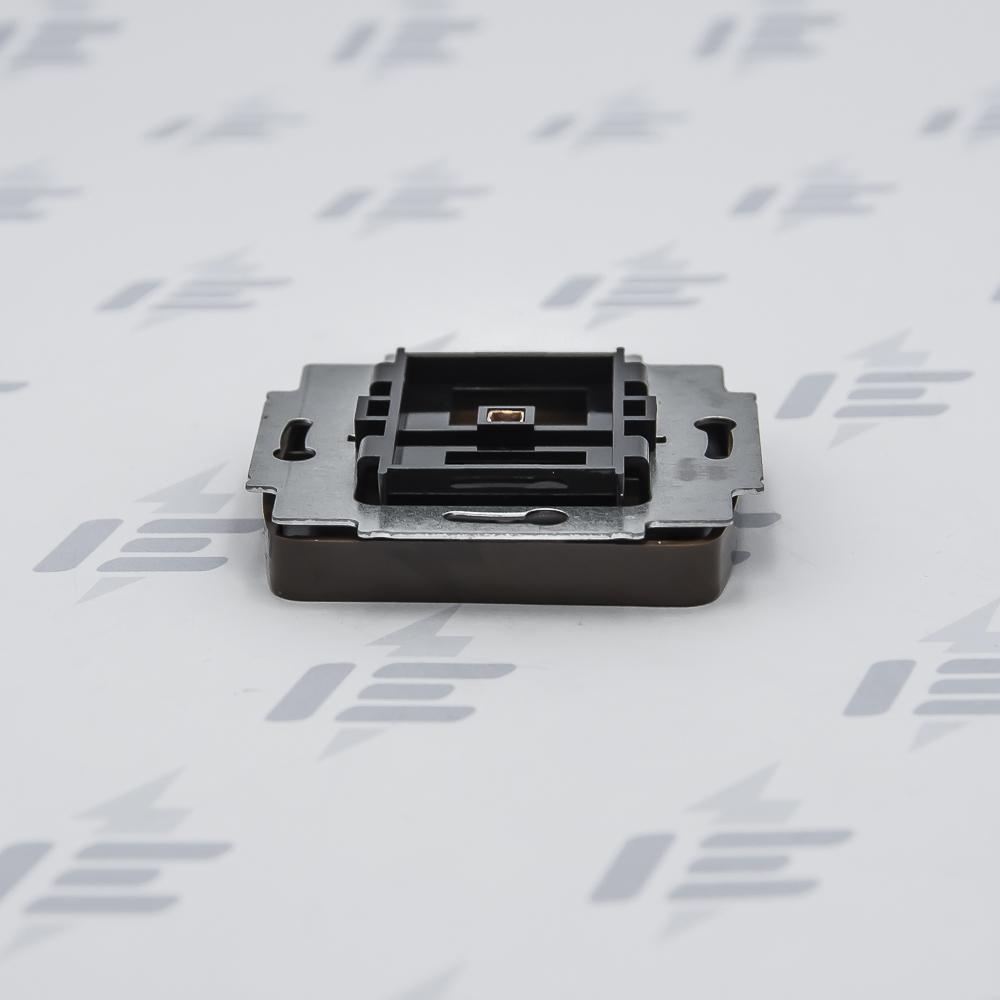 5014A-A02018 H Kryt zásuvky komunikační přímé (2x), s kovovým upevňovacím třmenem