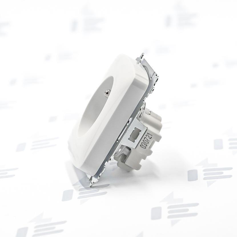 5519A-A02357 B Zásuvka jednonásobná, chráněná, s clonkami, s bezšroub. svorkami