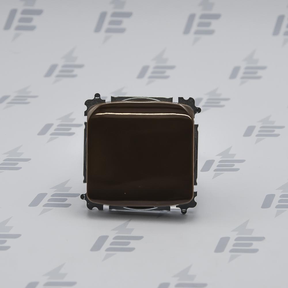 5519A-A02397 H Zásuvka jednonásobná, chráněná, s clonkami, s víčkem, s bezšroub. sv.