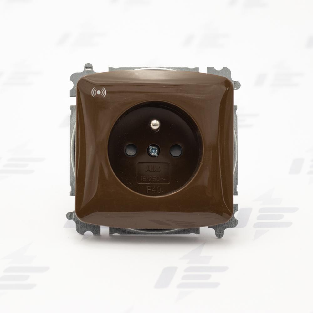 5589A-A02357 H Zásuvka s přepěťovou ochranou, s akustickou signalizací poruchy