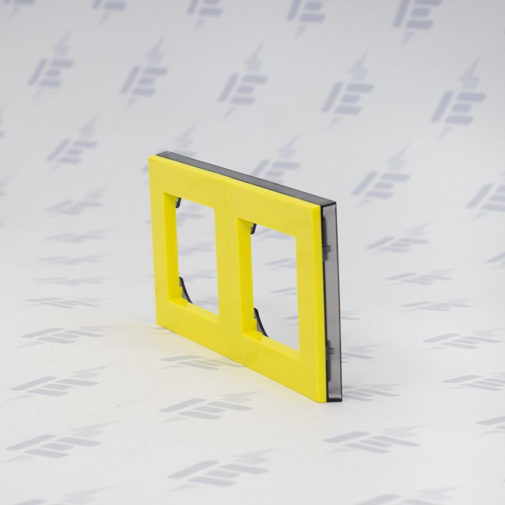 3901H-A05020 64 Rámeček dvojnásobný, pro vodorovnou i svislou montáž