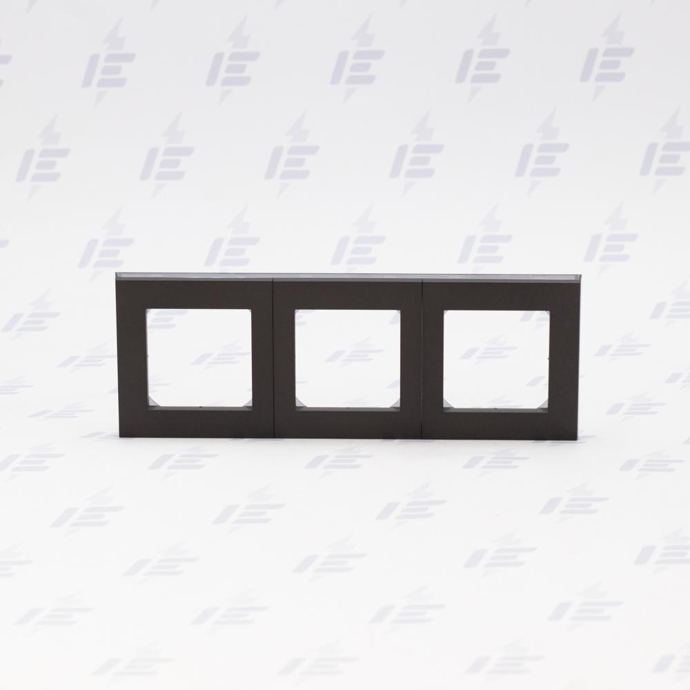 3901H-A05030 63 Rámeček trojnásobný, pro vodorovnou i svislou montáž