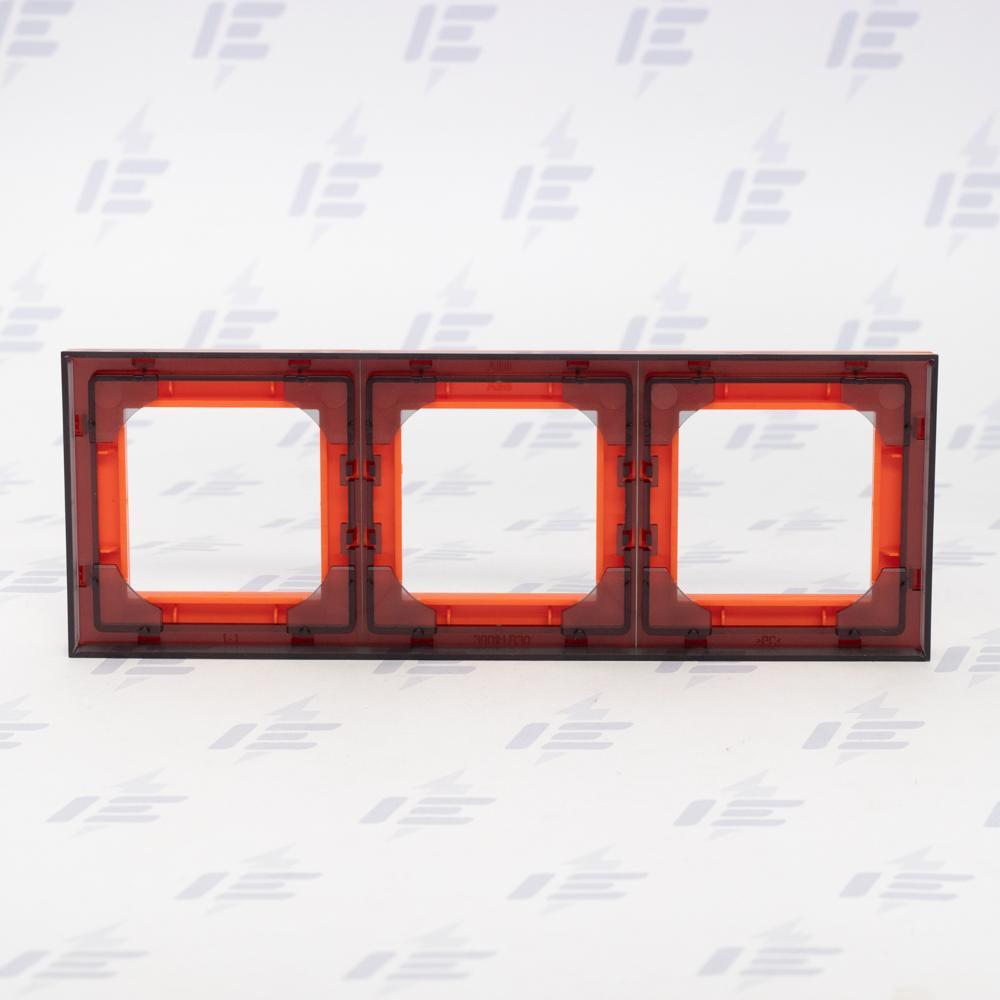 Rámeček trojnásobný, pro vodorovnou i svislou montáž