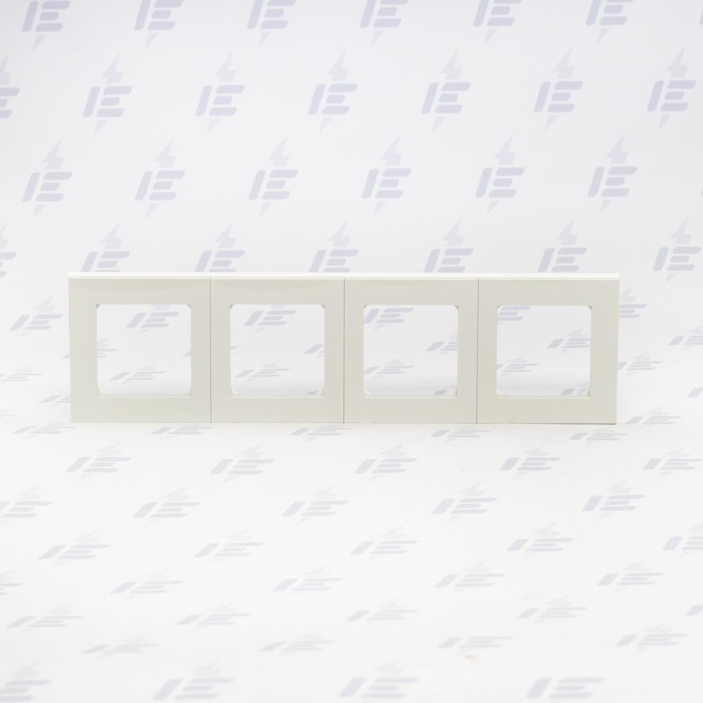 3901H-A05040 16 Rámeček čtyřnásobný, pro vodorovnou i svislou montáž