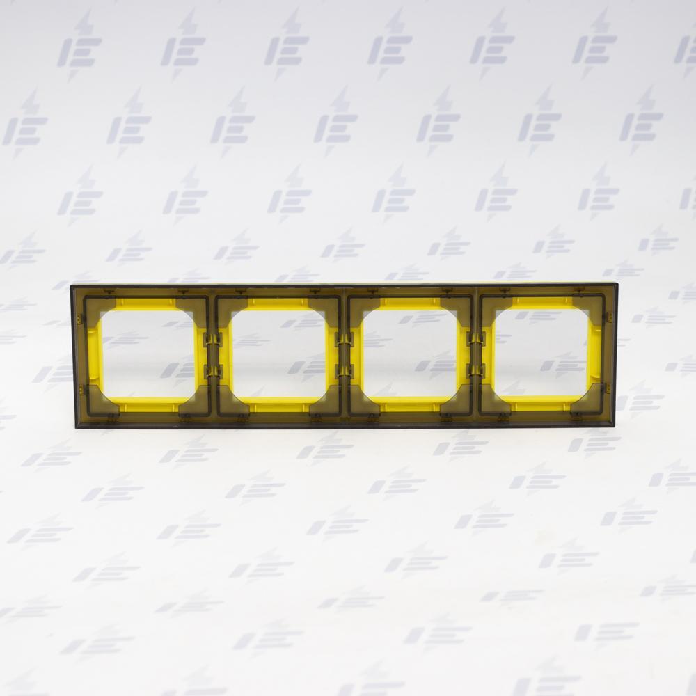 3901H-A05040 64 Rámeček čtyřnásobný, pro vodorovnou i svislou montáž