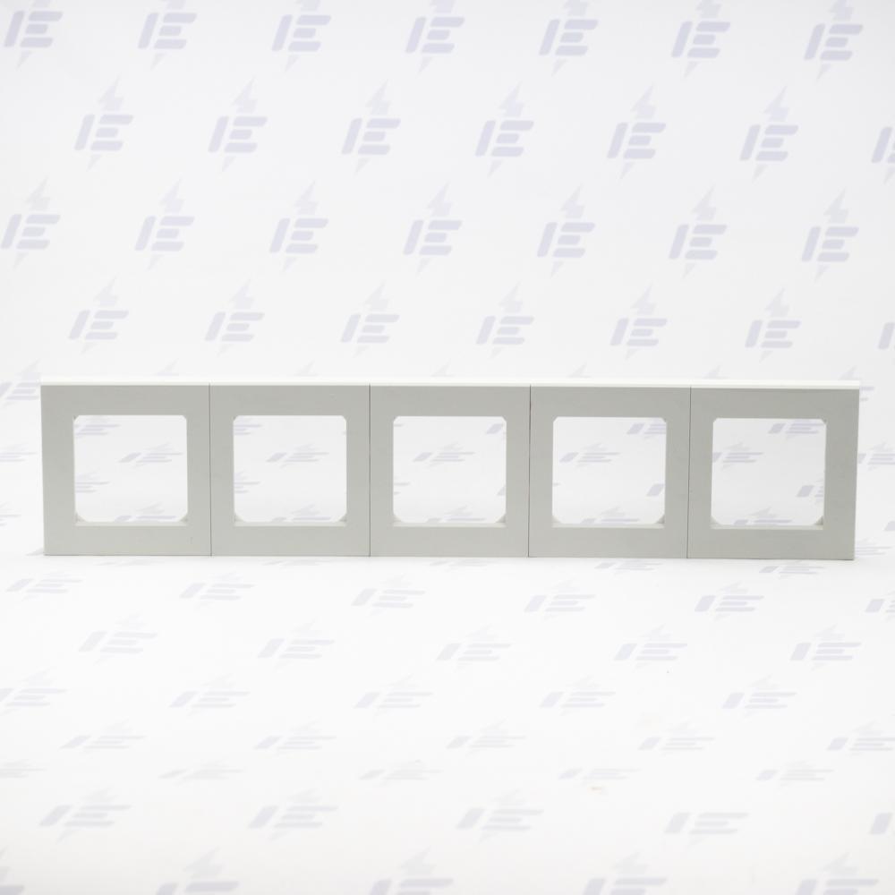 3901H-A05050 16 Rámeček pětinásobný, pro vodorovnou i svislou montáž