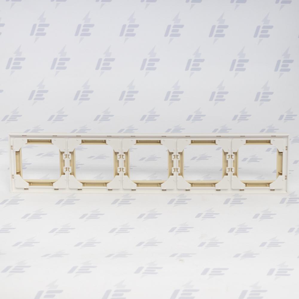 3901H-A05050 17 Rámeček pětinásobný, pro vodorovnou i svislou montáž