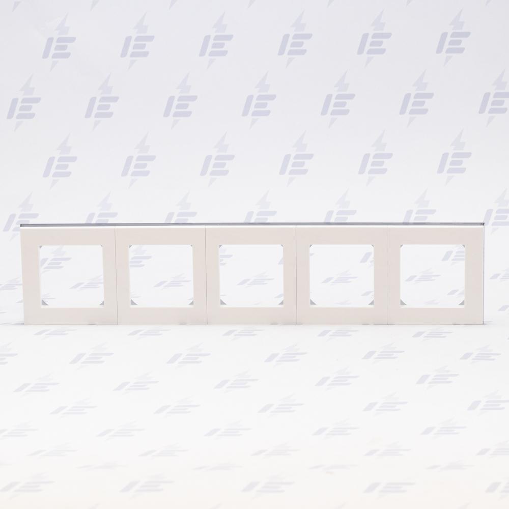 3901H-A05050 62 Rámeček pětinásobný, pro vodorovnou i svislou montáž