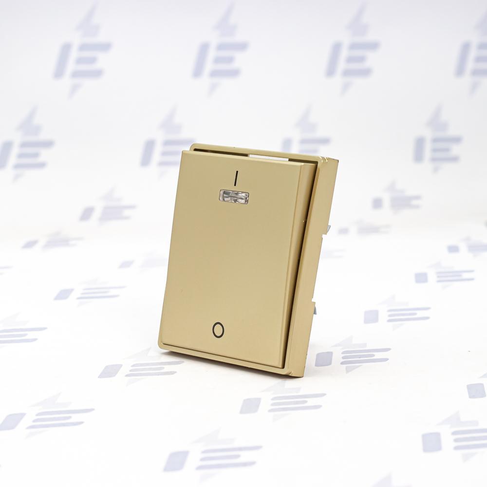 3558E-A00933 33 Kryt jednoduchý s potiskem a čirým průzorem (pro spínače řaz. 3S)