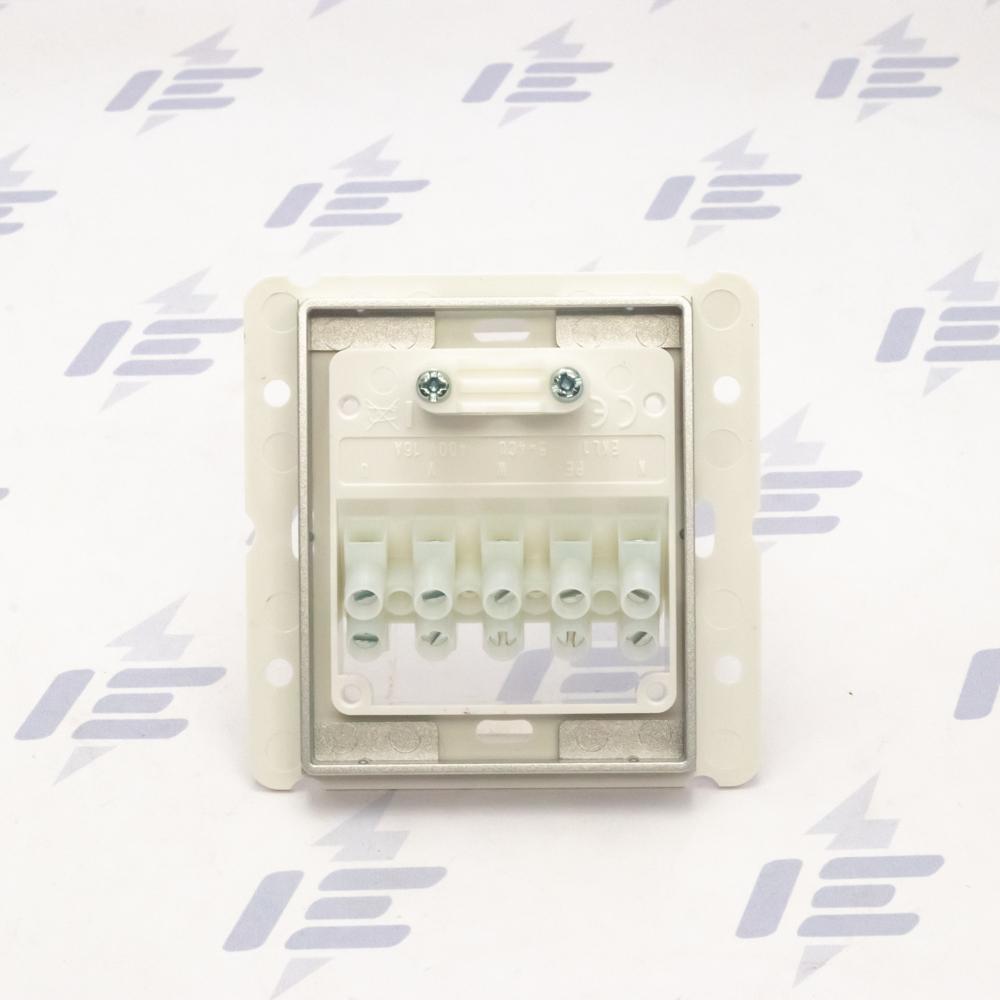 3938E-A00025 08 Svorkovnice pětipólová s krytem, pro pohyblivý přívod 5x 2,5 mm2 Cu