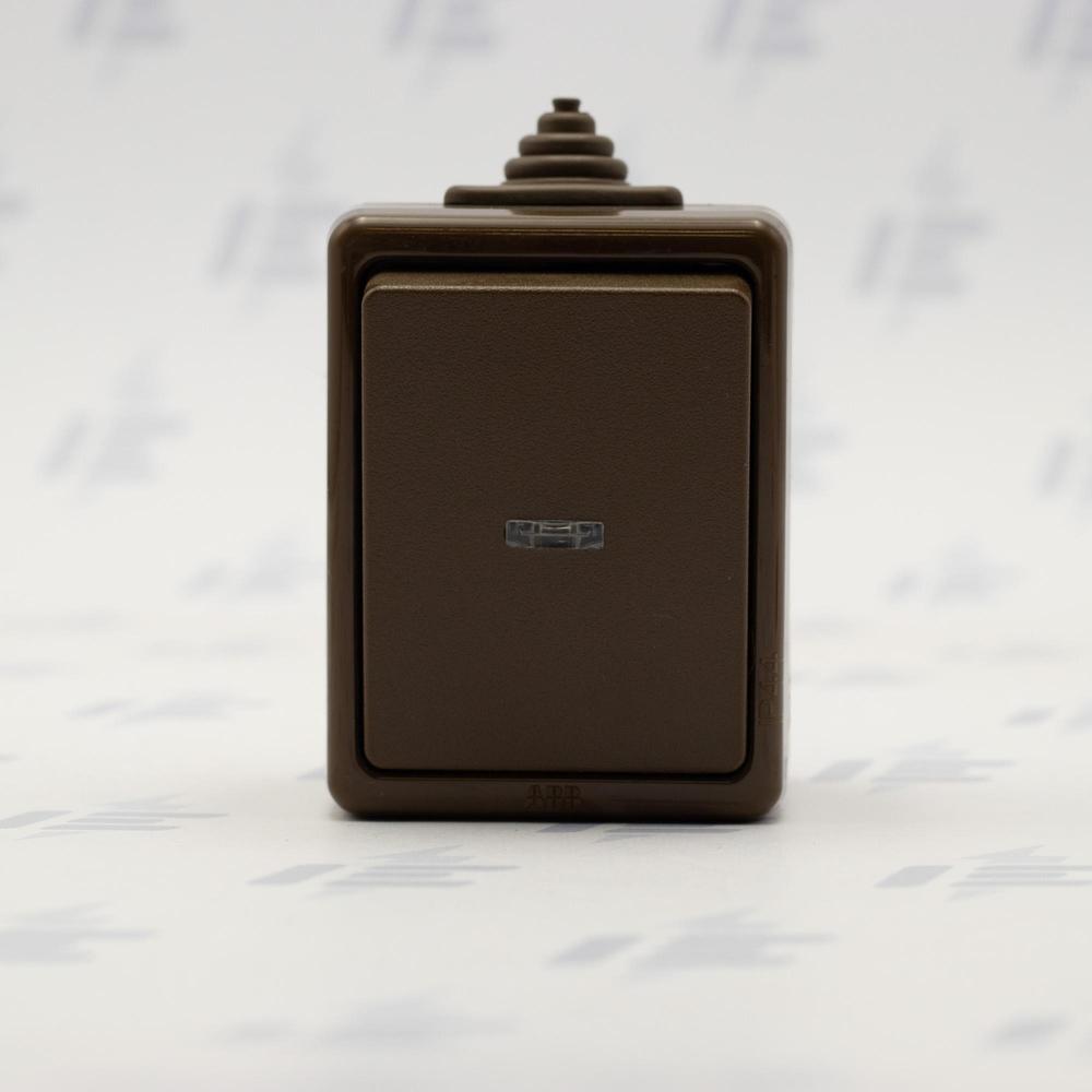 3553-25922 H Přepínač střídavý, s čirým průzorem, se svorkou N, řazení 6SSo, IP44