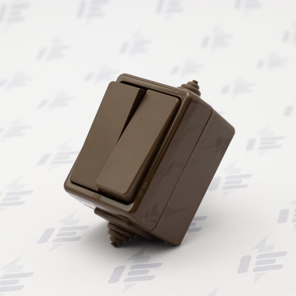 3553-52929 H Přepínač střídavý dvojitý, řazení 6+6, IP44