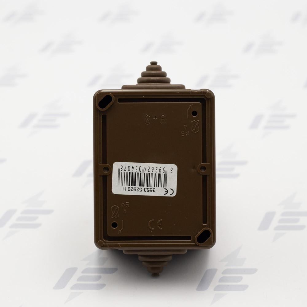 3553-52929 H Přepínač střídavý dvojitý, řazení 6+6, IP44