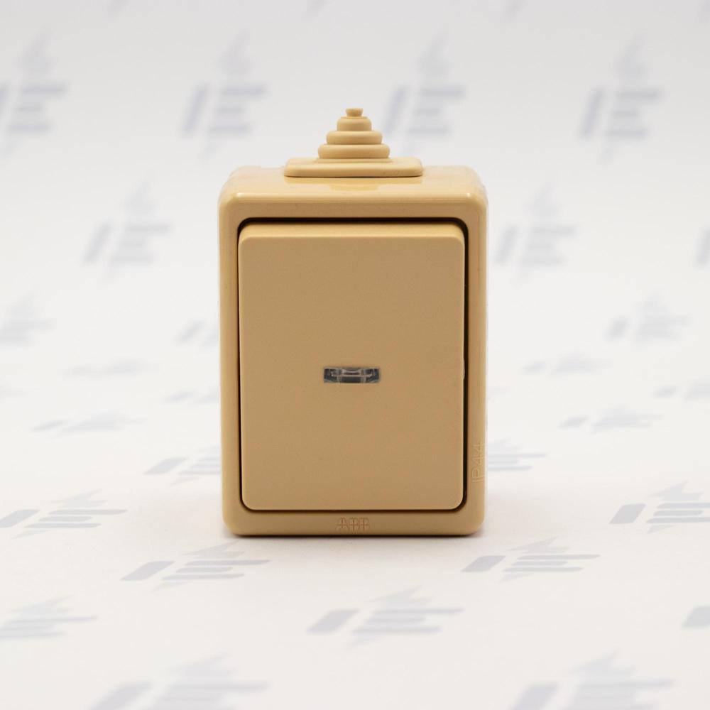 3553-91922 D Ovládač zapínací, s čirým průzorem, se sv. N, řazení 1/0SSo, IP44