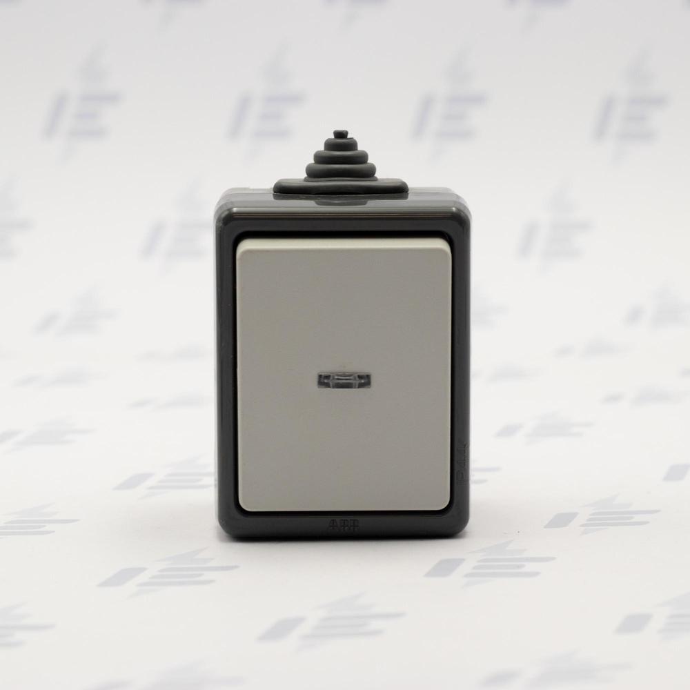 3553-91922 S Ovládač zapínací, s čirým průzorem, se sv. N, řazení 1/0SSo, IP44