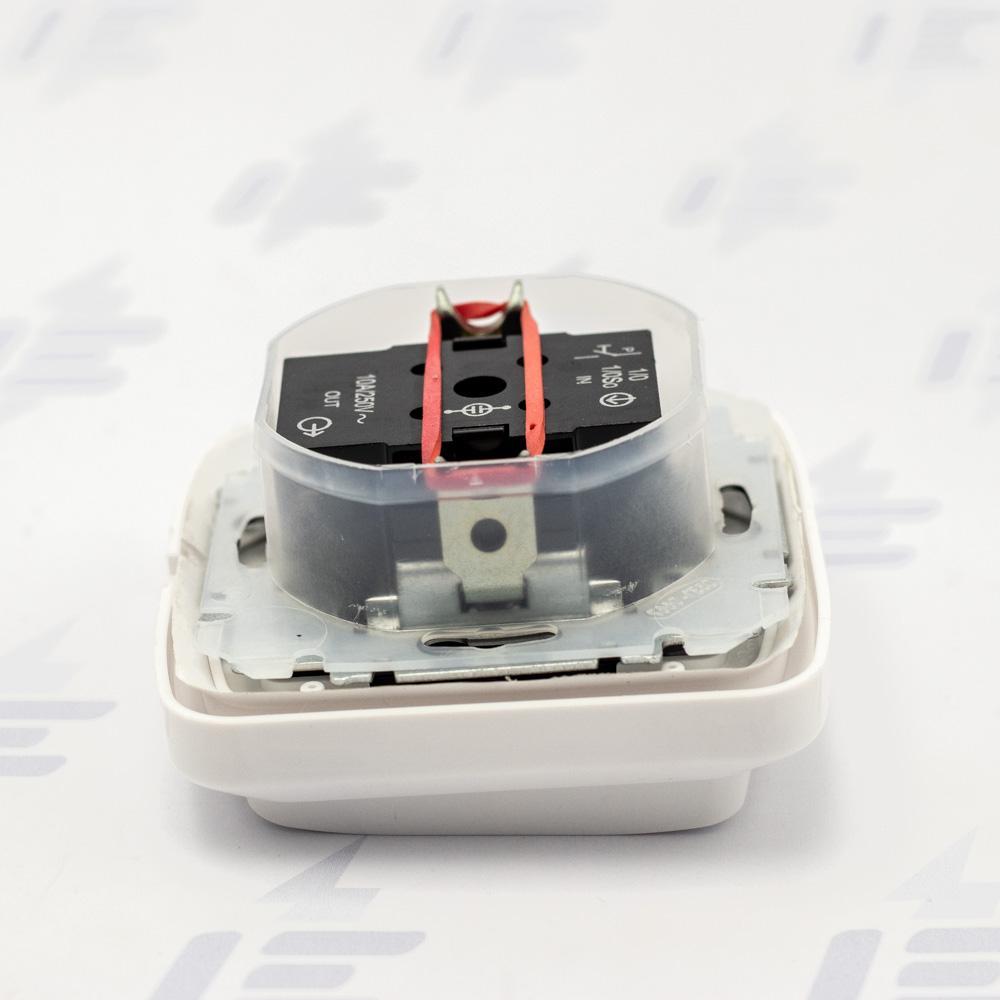 3558A-80920 B Ovládač zapínací kompl., s prosvětl. popis. polem, řaz. 1/0, 1/0So, IP44