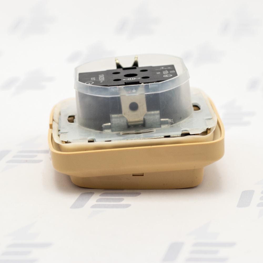 3558A-80920 D Ovládač zapínací kompl., s prosvětl. popis. polem, řaz. 1/0, 1/0So, IP44