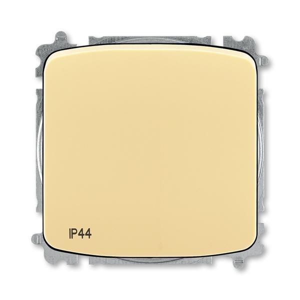 Přepínač křížový, s krytem, řazení 7, IP44, bezšroubové svorky