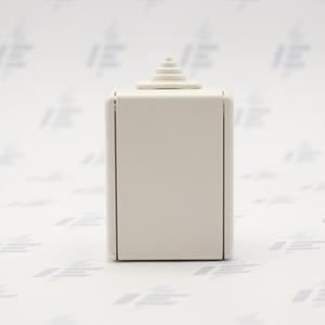 5518-2929 B Zásuvka jednonásobná s víčkem, IP44