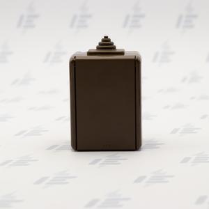 5518-2929 H Zásuvka jednonásobná s víčkem, IP44