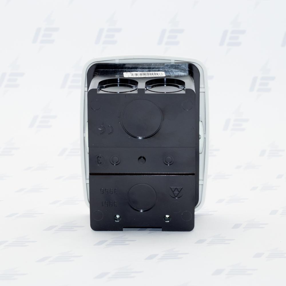 39563-23 Přípojka sporáková se signalizační doutnavkou, zapuštěná