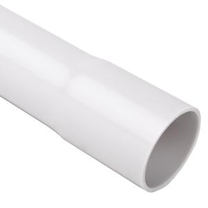 1520_KC TRUBKA TUHÁ 320 N PVC (SVĚTLE ŠEDÁ/RAL 7035)